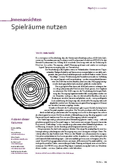 Vorschauseite 1: Spielräume nutzen
