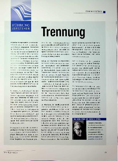 Vorschauseite 1: Trennung
