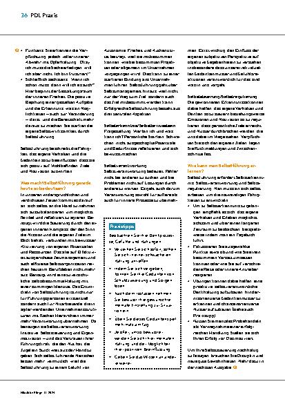 Vorschauseite 2: Ab jetzt führe ich mich selbst!