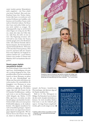 Vorschauseite 3: Für die Frauen in Spanien