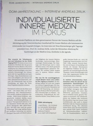 Vorschauseite 1: Individualisierte innere Medizin im Fokus