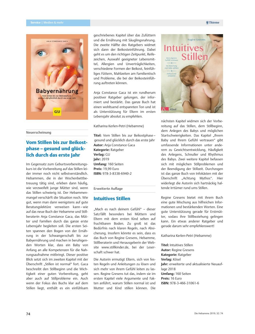 Vorschauseite 1: Vom Stillen bis zur Beikostphase – gesund und glücklich durch das erste Jahr
