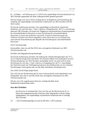 Vorschauseite 4: I. Tarifrecht