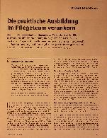 Vorschauseite 1: Die praktische Ausbildung im Pflegeteam verankern.