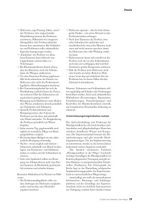 Vorschauseite 6: Mundgesundheit professionell fördern