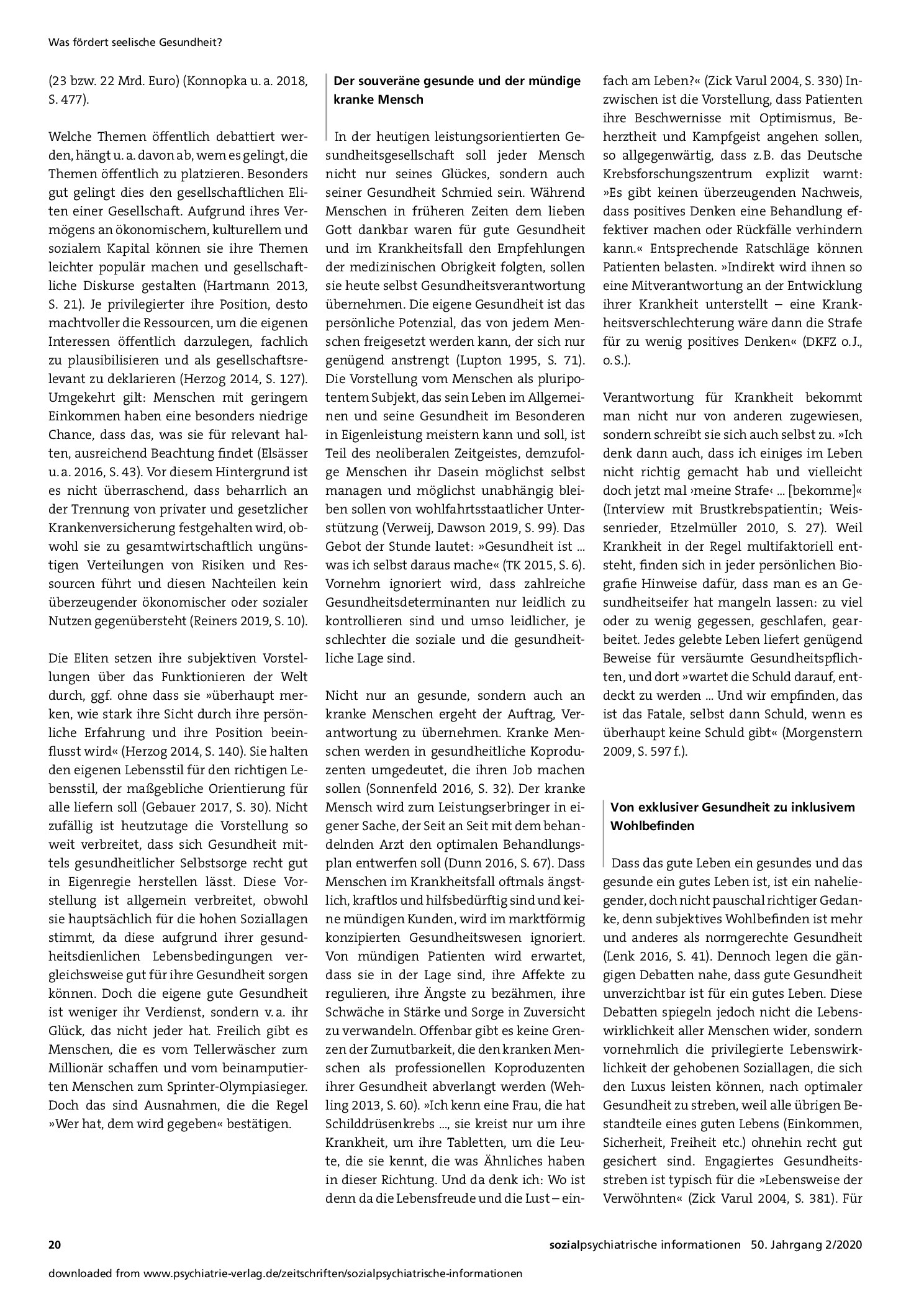 Vorschauseite 3: Gesundheit als Instrument zur Sicherstellung sozialer Ordnung