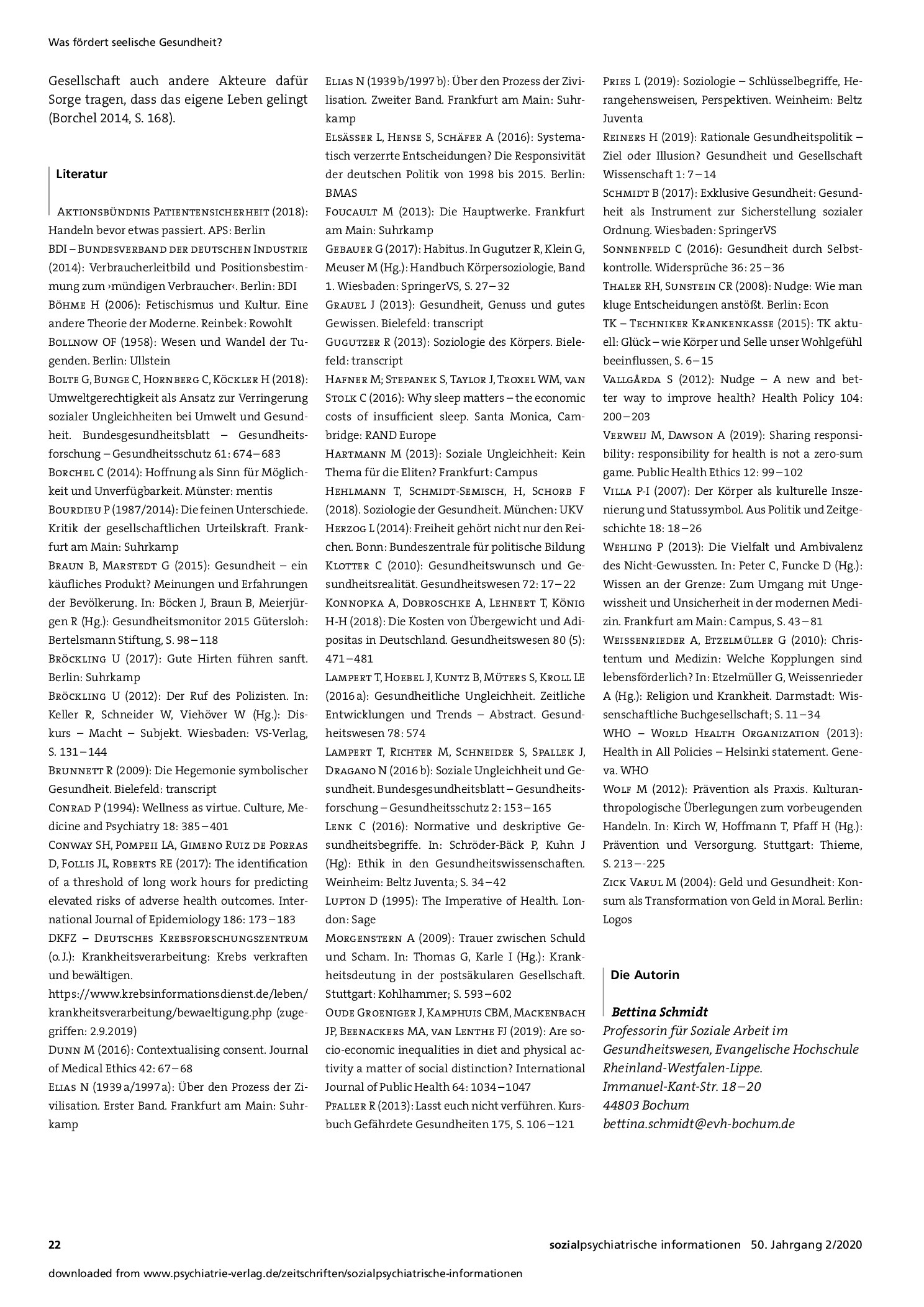 Vorschauseite 5: Gesundheit als Instrument zur Sicherstellung sozialer Ordnung