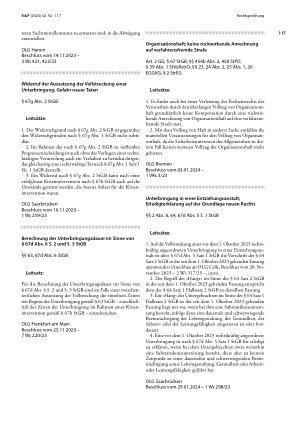 Vorschauseite 5: Unterbringung in einem psychiatrischen Krankenhaus; Fortdauer der Unterbringung über 20 Jahre