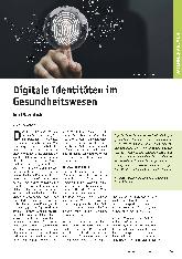 Vorschauseite 1: Digitale Identitäten im Gesundheitswesen