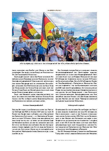 Vorschauseite 3: Warum wählen so viele die AfD?