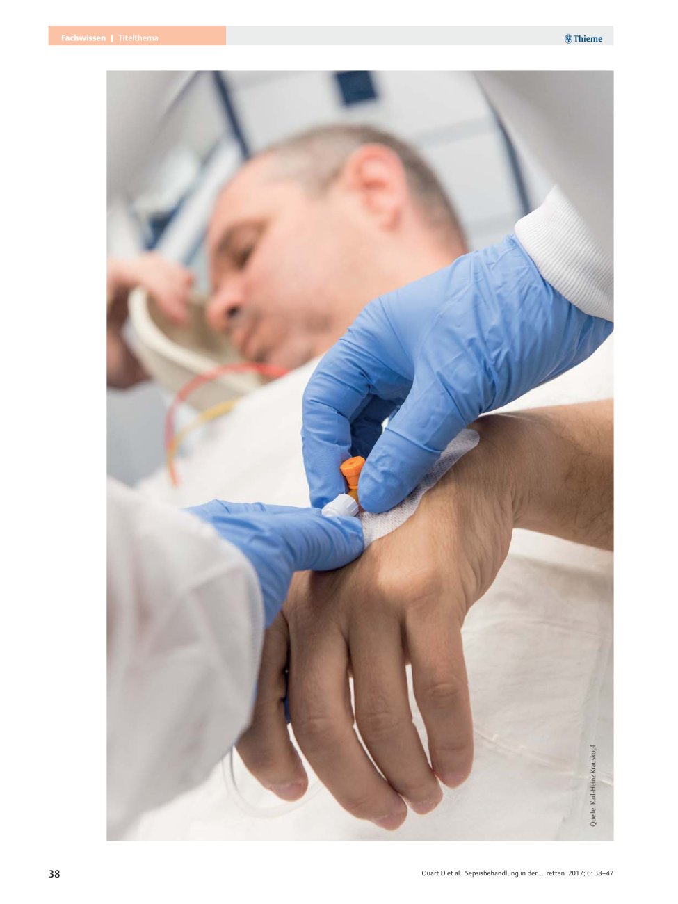 Vorschauseite 1: Sepsisbehandlung in der Klinik ? Beispiele aus der Praxis
