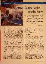 Vorschauseite 1: Meine Gemeinde, mein Arzt.