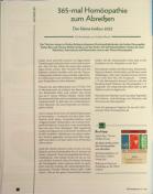 Vorschauseite 1: 365-mal Homöopathie zum Abreißen: Der kleine Käfer 2022