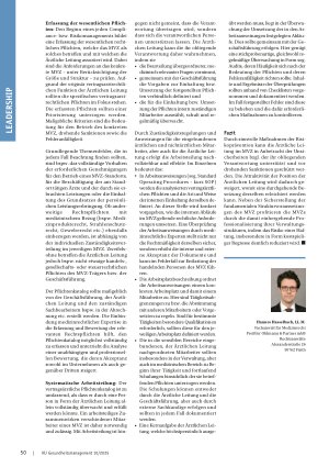 Vorschauseite 3: Risikoprävention für die Ärztliche Leitung im MVZ Nutzen und Umsetzung in Anbetracht der Unbestimmtheit des Verantwortungsbereichs