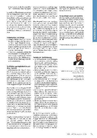 Vorschauseite 3: Green Hospitals: Nachhaltige Transformation von Krankenhäusern