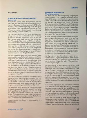 Vorschauseite 1: Pflegekräfte sollen mehr Kompetenzen bekommen