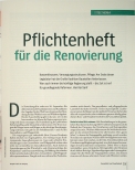 Vorschauseite 2: Pflichtenheft für die Renovierung
