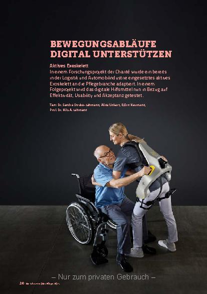 Vorschauseite 1: Bewegungsabläufe digital unterstützen