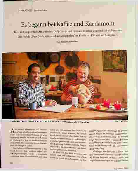 Vorschauseite 1: Es begann bei Kaffee und Kardamom.