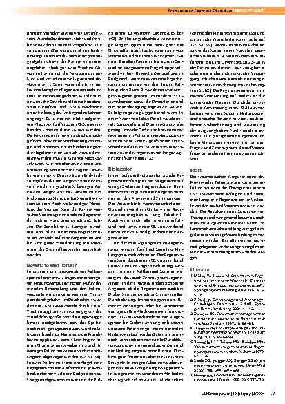 Vorschauseite 6: Regeneration der Fingerund Zehenspitzen nach Verletzungen