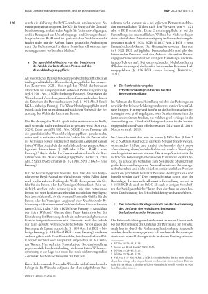 Vorschauseite 2: Die Reform des Betreuungsrechts und die psychiatrische Praxis