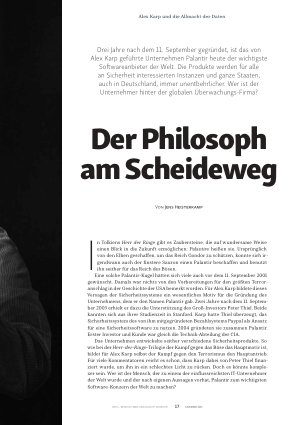 Vorschauseite 2: Der Philosoph am Scheideweg