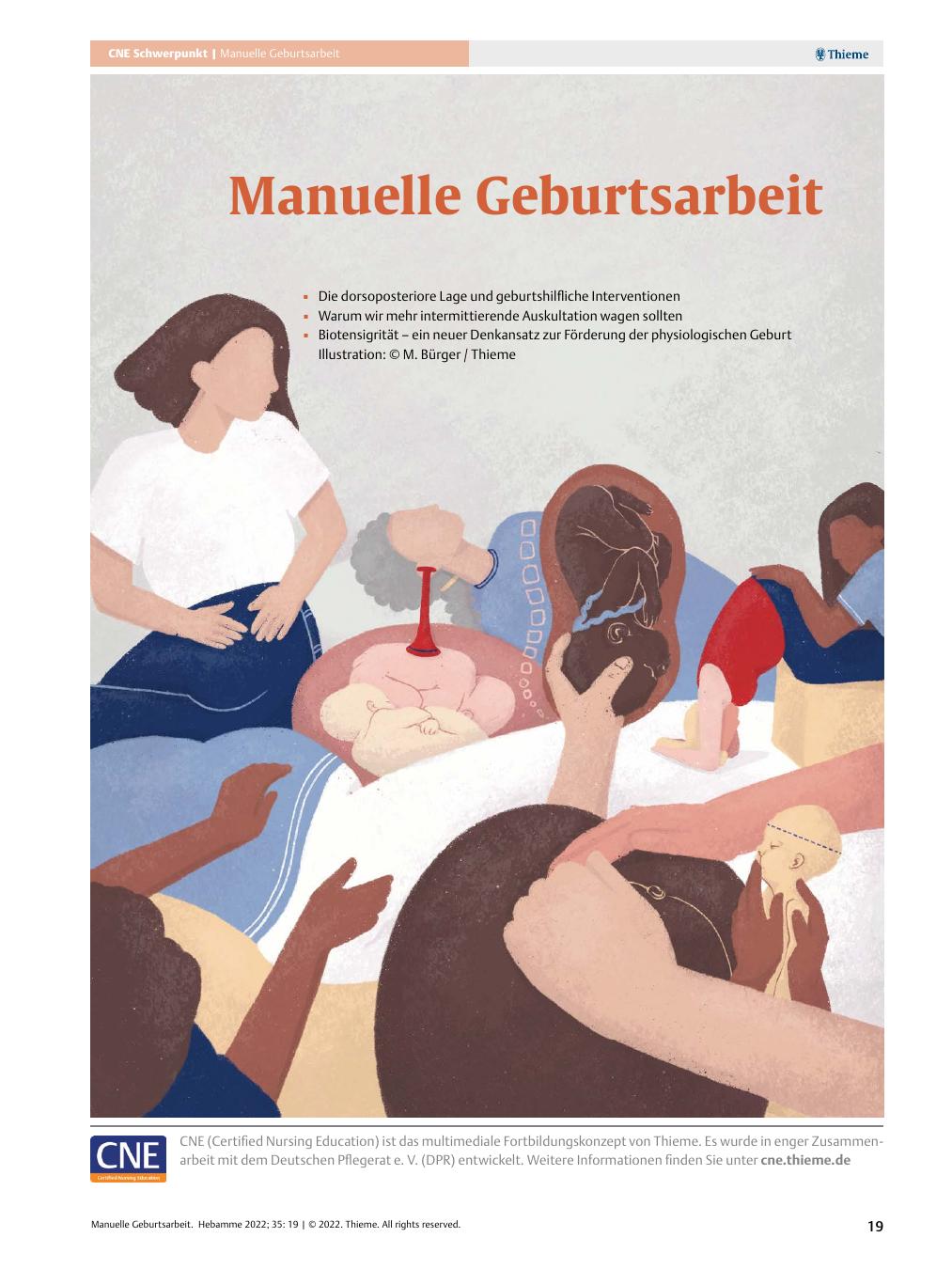 Vorschauseite 1: Manuelle Geburtsarbeit