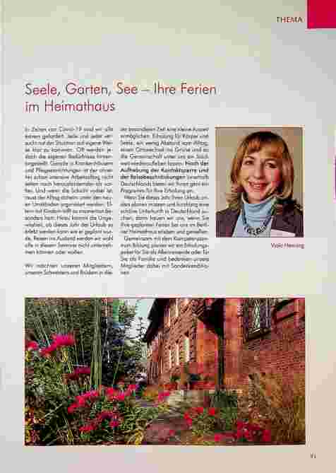Vorschauseite 1: Seele, Garten, See - Ihre Ferien im Heimathaus
