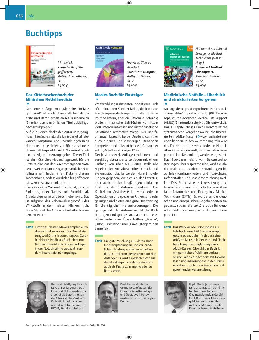 Vorschauseite 1: Buchtipps