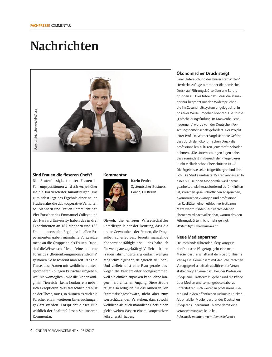 Vorschauseite 1: Nachrichten