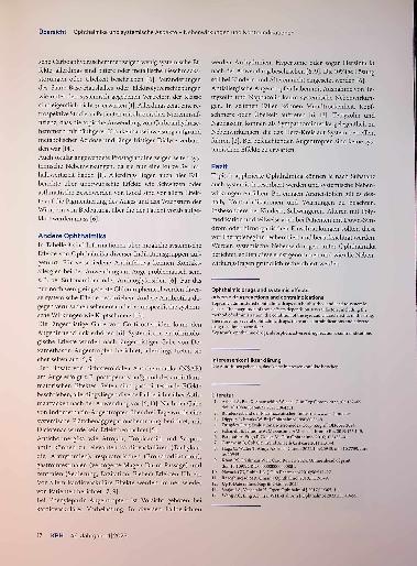 Vorschauseite 3: Ophthalmika und systemische Aspekte: Nebenwirkungen und Kontraindikationen