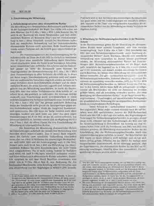 Vorschauseite 2: Ehrenamtliche Richterinnen und Richter in den Kammern und Senaten für Vertragsarztrecht.