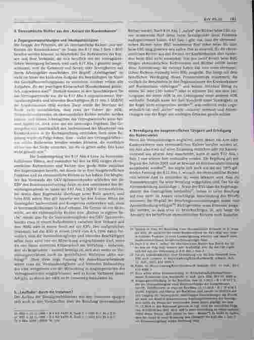 Vorschauseite 5: Ehrenamtliche Richterinnen und Richter in den Kammern und Senaten für Vertragsarztrecht.