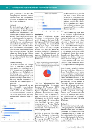 Vorschauseite 2: Gesundheitsverhalten von pädagogischen Fachpersonen Ergebnisse einer Umfrage auf dem Kongress „Lernwelten“ in Basel