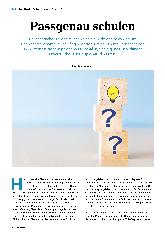 Vorschauseite 1: Passgenau schulen