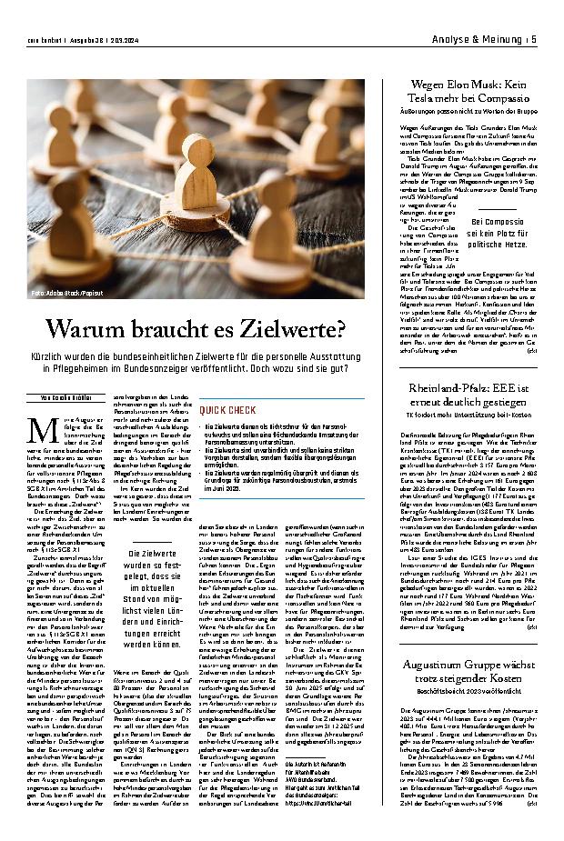 Vorschauseite 1: Warum braucht es Zielwerte?