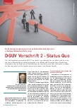 Vorschauseite 1: DGUV Vorschrift 2 - Status Quo