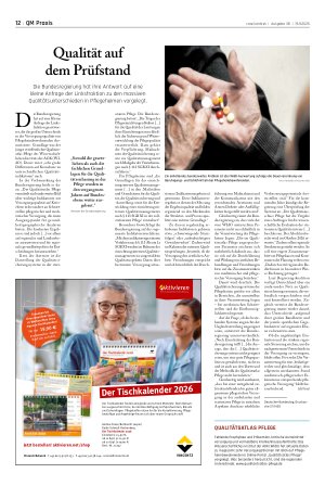 Vorschauseite 1: Qualität auf dem Prüfstand