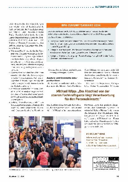 Vorschauseite 5: Die Branche im konstruktiven Dialog