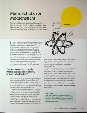 Vorschauseite 1: Mehr Schutz vor Mediensucht