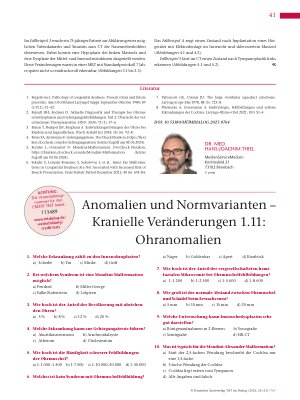 Vorschauseite 4: Anomalien und Normvarianten – Kranielle Veränderungen 1. 11: Ohranomalien