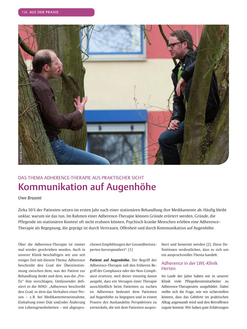 Vorschauseite 1: Kommunikation auf Augenhöhe