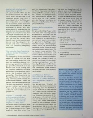 Vorschauseite 2: Kinder haben eine sehr grosse Grund-Resilienz, jedoch brauchen sie ehrliche Informationen und Erklärungen