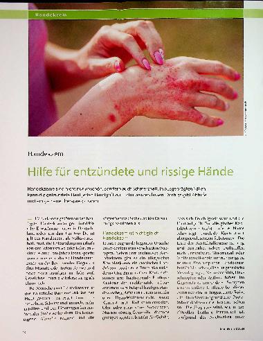 Vorschauseite 1: Handekzem Hilfe für entzündete und rissige Hände