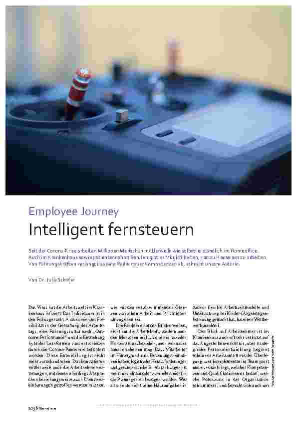 Vorschauseite 1: Employee Journey intelligent fernsteuern