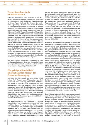 Vorschauseite 3: Agnes Karlls Verortung in der kaiserzeitlichen Frauenbewegung und die Folgen für ihr Berufsverständnis Eine kritische Literaturanalyse