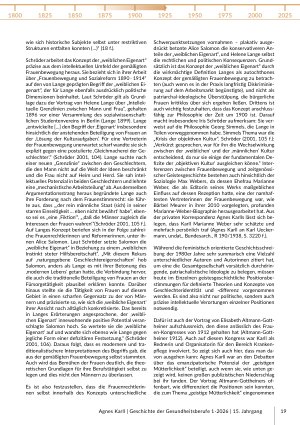 Vorschauseite 4: Agnes Karlls Verortung in der kaiserzeitlichen Frauenbewegung und die Folgen für ihr Berufsverständnis Eine kritische Literaturanalyse