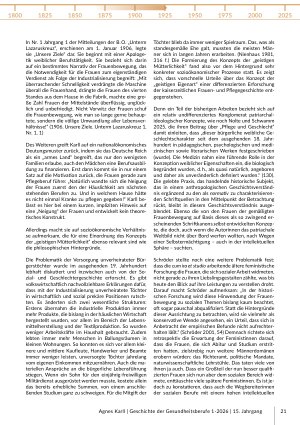 Vorschauseite 6: Agnes Karlls Verortung in der kaiserzeitlichen Frauenbewegung und die Folgen für ihr Berufsverständnis Eine kritische Literaturanalyse