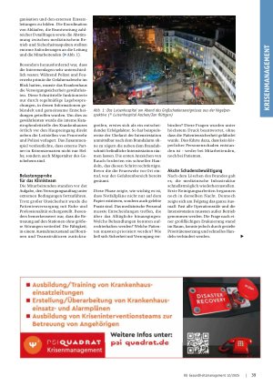 Vorschauseite 2: Krisenmanagement im Ausnahmezustand Erfahrungen aus dem Luisenhospital Aachen