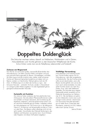 Vorschauseite 1: Doppeltes Doldenglück